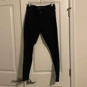 Old navy rock star black jeans
